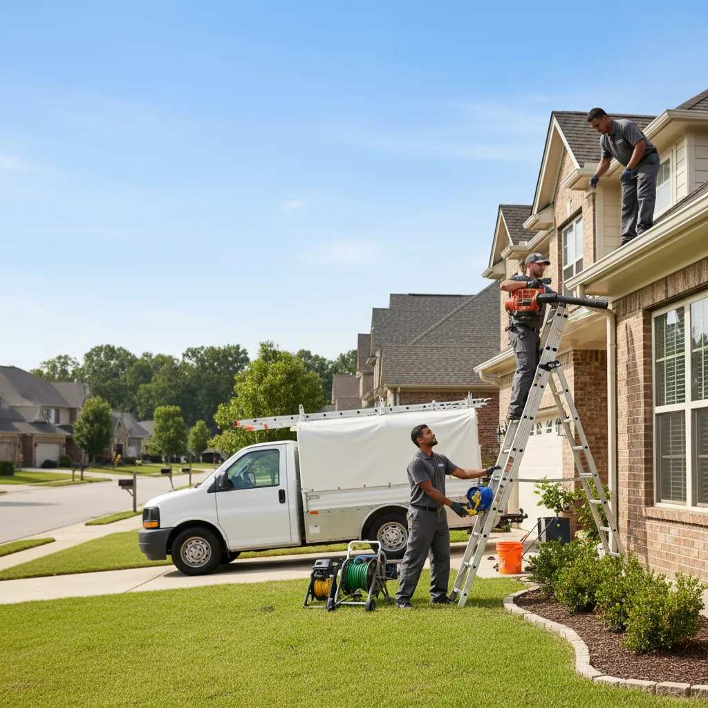 Home Gutter Service in Olympia Fields, IL near me
